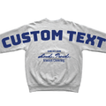 Big Bold Letters Sweatshirt - Custom Text